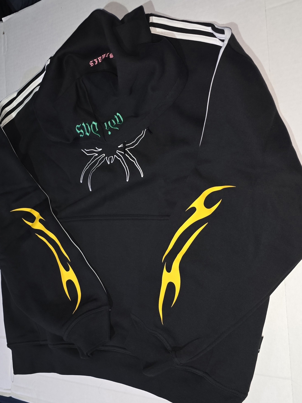 Adidas Originals Spiders Loose Hoodie JW0223 Mens Size Large Without Tags